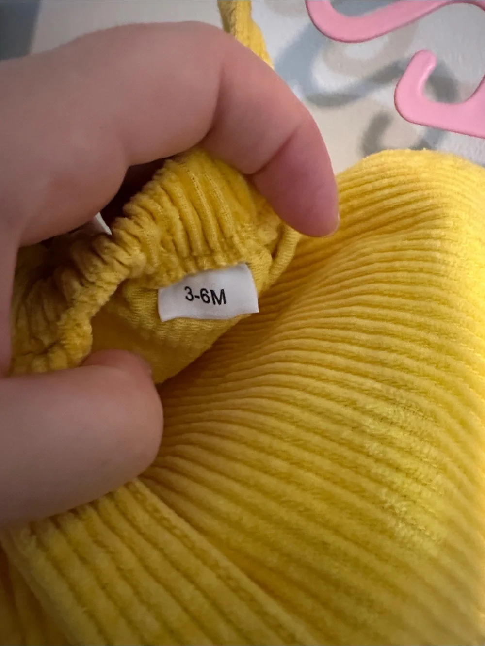 Two Corduroy Baby Rompers - halfway to one and baby chick